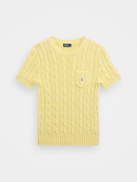 Zdjęcie produktu T-shirt basic Polo Ralph Lauren żółty