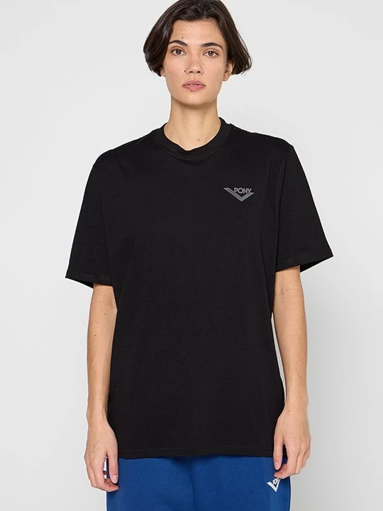 Zdjęcie produktu T-shirt basic Pony czarny