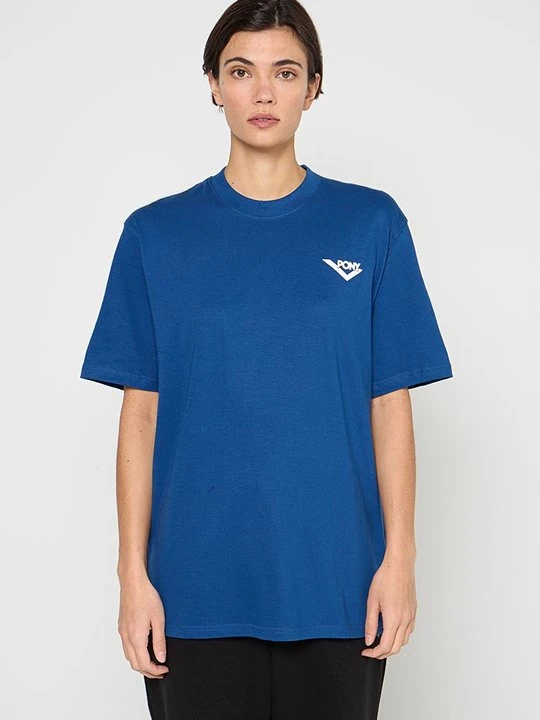 Zdjęcie produktu T-shirt basic Pony granatowy