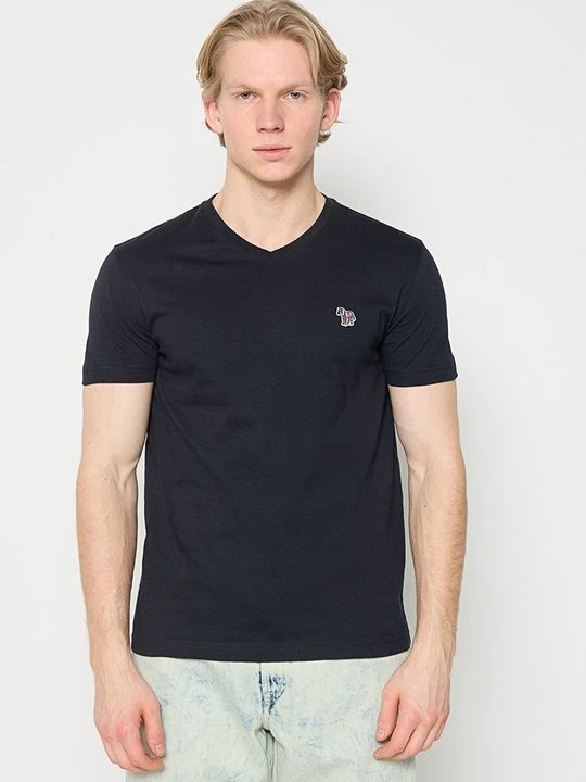 Zdjęcie produktu T-shirt basic Paul Smith niebieski