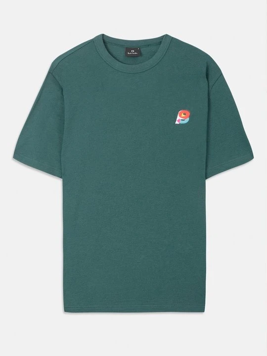 Zdjęcie produktu T-shirt basic Paul Smith niebieski
