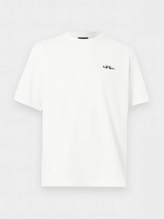 Zdjęcie produktu T-shirt basic Paul Smith mleczny