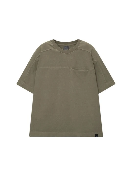 Zdjęcie produktu T-shirt basic PULL&BEAR khaki