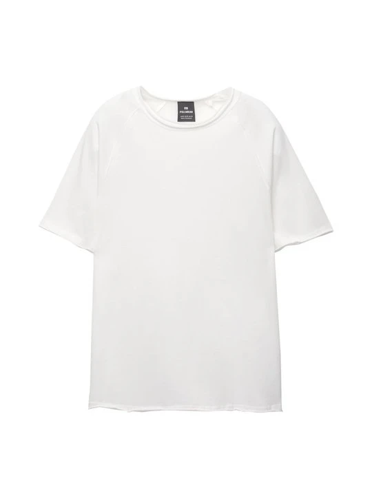 Zdjęcie produktu T-shirt basic PULL&BEAR biały