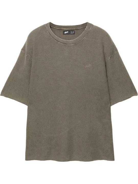 Zdjęcie produktu T-shirt basic PULL&BEAR khaki