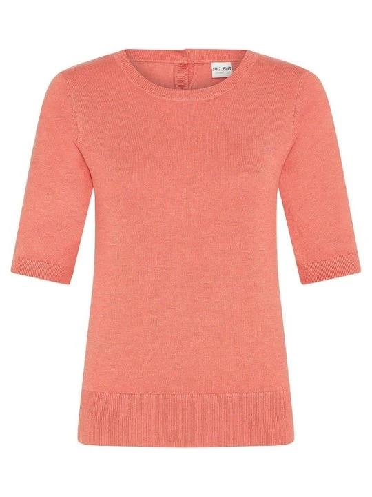 Zdjęcie produktu T-shirt basic PULZ jasnoczerwony