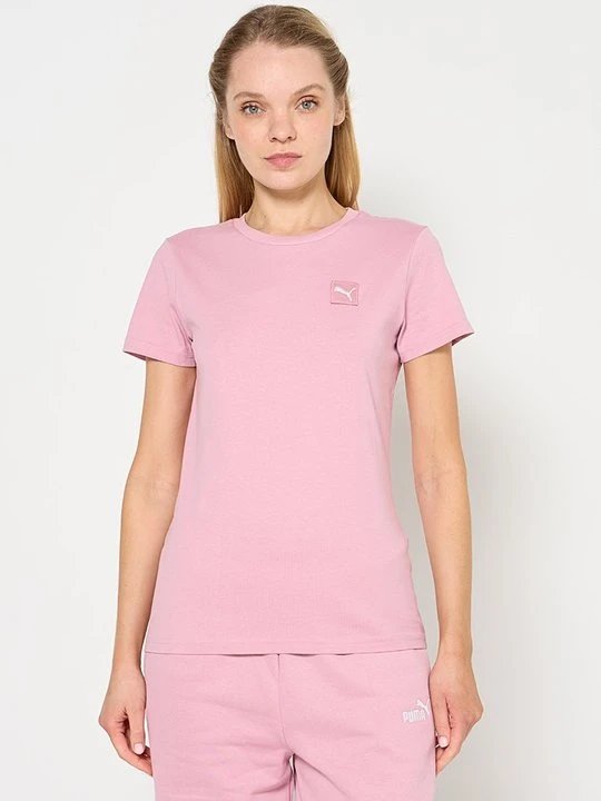 Zdjęcie produktu T-shirt basic Puma różowy