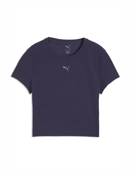 Zdjęcie produktu T-shirt basic Puma fioletowy
