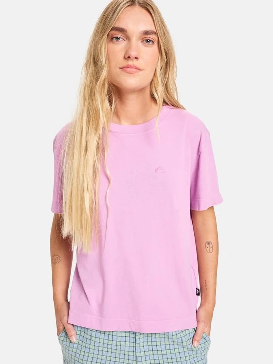 Zdjęcie produktu T-shirt basic Quiksilver liliowy