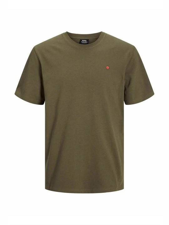 Zdjęcie produktu T-shirt basic R.D.D. ROYAL DENIM DIVISION oliwkowy
