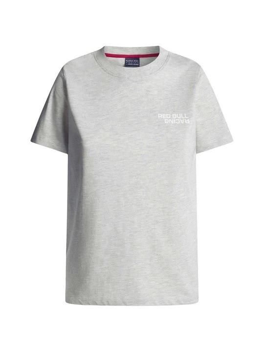 Zdjęcie produktu T-shirt basic Red Bull jasnoszary melanż