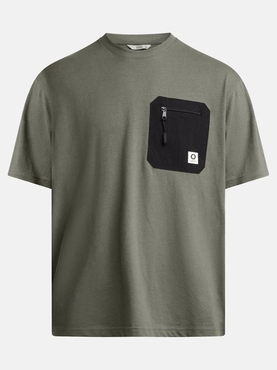 Zdjęcie produktu T-shirt basic Redefined Rebel ciemnozielony