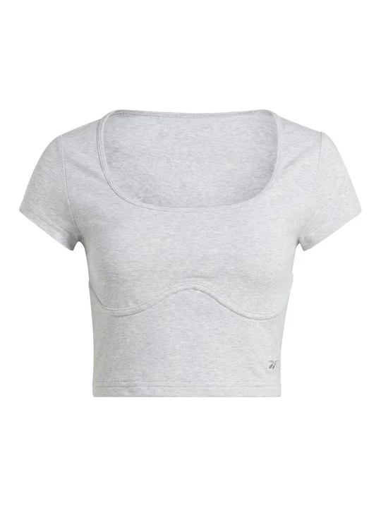 Zdjęcie produktu T-shirt basic Reebok jasnoszary