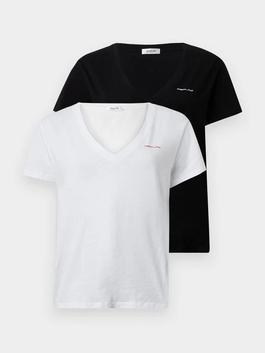 Zdjęcie produktu T-shirt basic Replay czarny