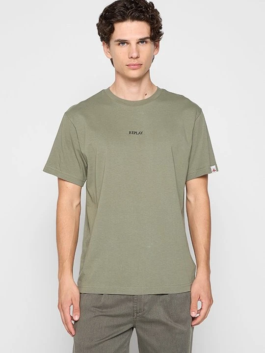 Zdjęcie produktu T-shirt basic Replay khaki