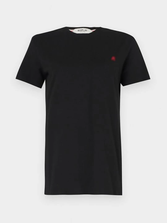 Zdjęcie produktu T-shirt basic Replay czarny
