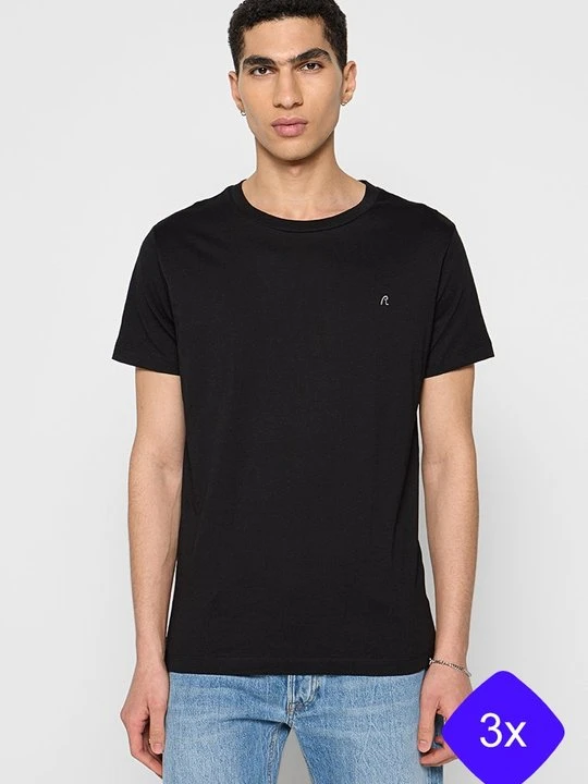 Zdjęcie produktu T-shirt basic Replay czarny