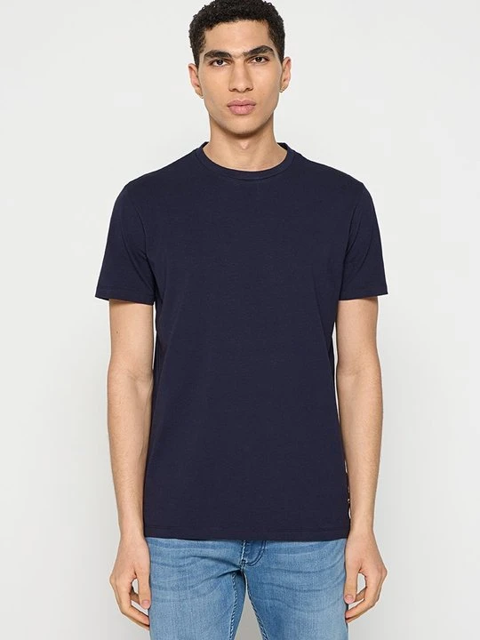 Zdjęcie produktu T-shirt basic Replay granatowy