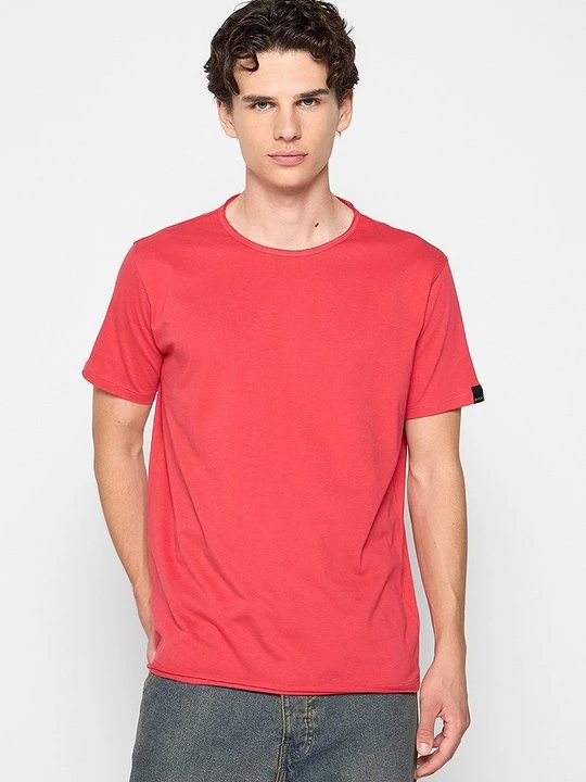 Zdjęcie produktu T-shirt basic Replay czerwony