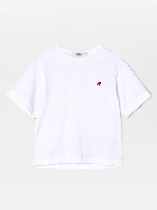 Zdjęcie produktu T-shirt basic Replay biały