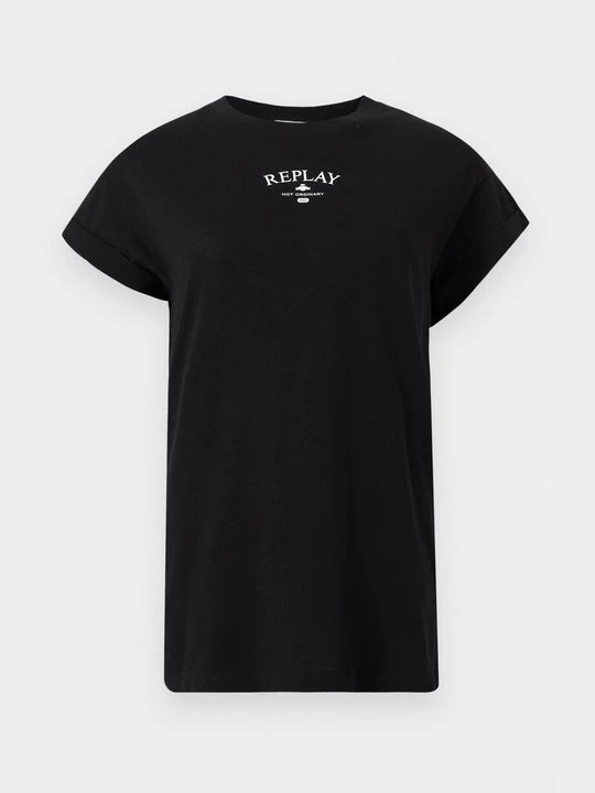 Zdjęcie produktu T-shirt basic Replay czarny