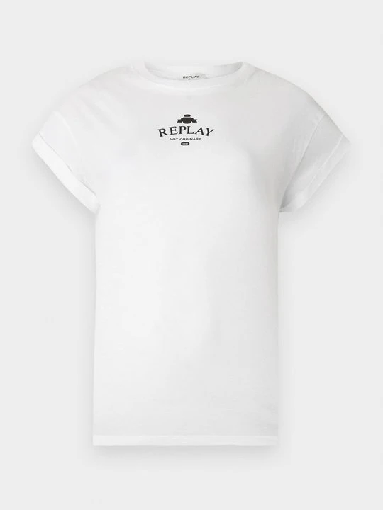 Zdjęcie produktu T-shirt basic Replay biały