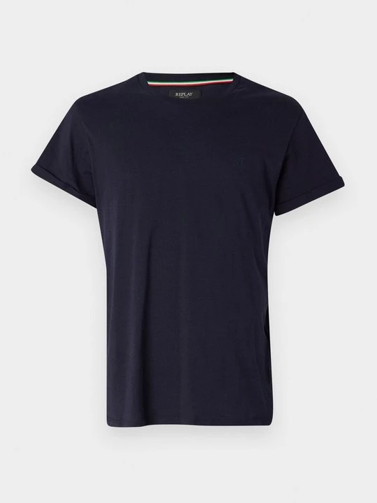Zdjęcie produktu T-shirt basic Replay niebieski