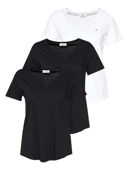 Zdjęcie produktu T-shirt basic Replay czarny