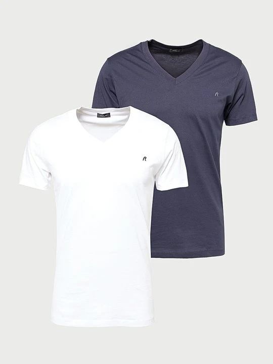Zdjęcie produktu T-shirt basic Replay niebieski