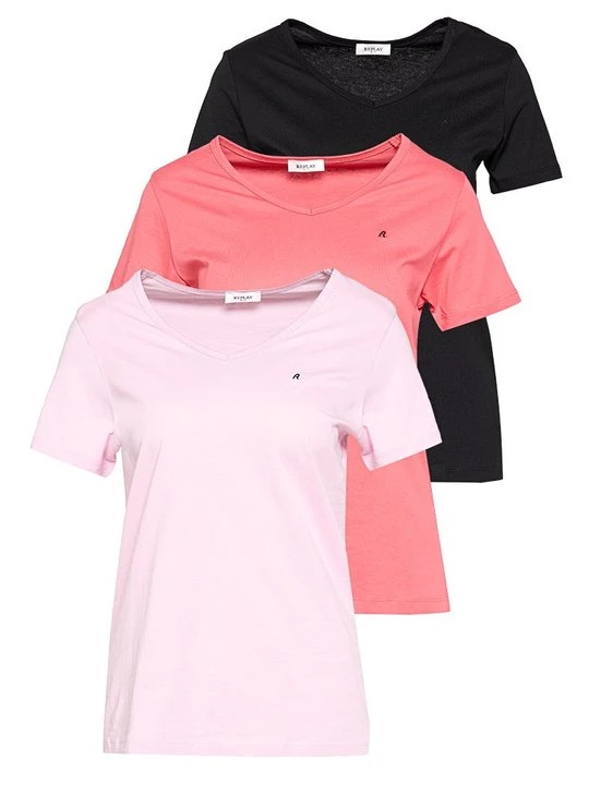 Zdjęcie produktu T-shirt basic Replay czarny