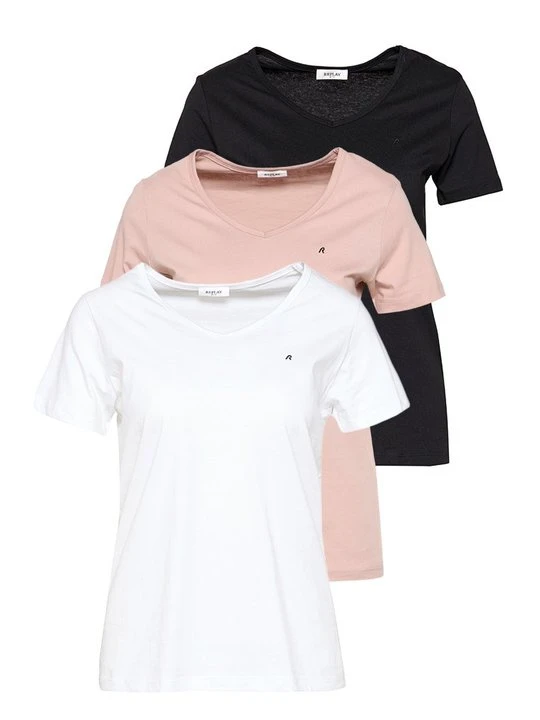 Zdjęcie produktu T-shirt basic Replay oliwkowy