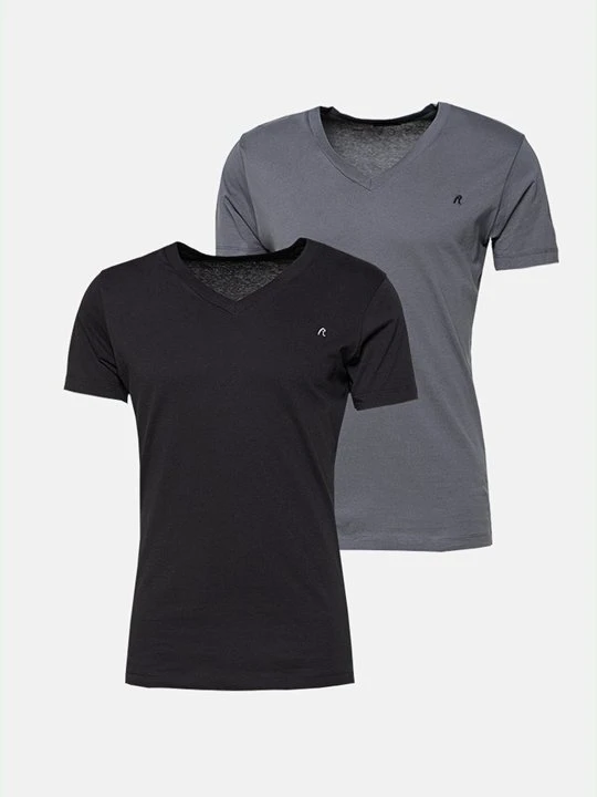 Zdjęcie produktu T-shirt basic Replay szary