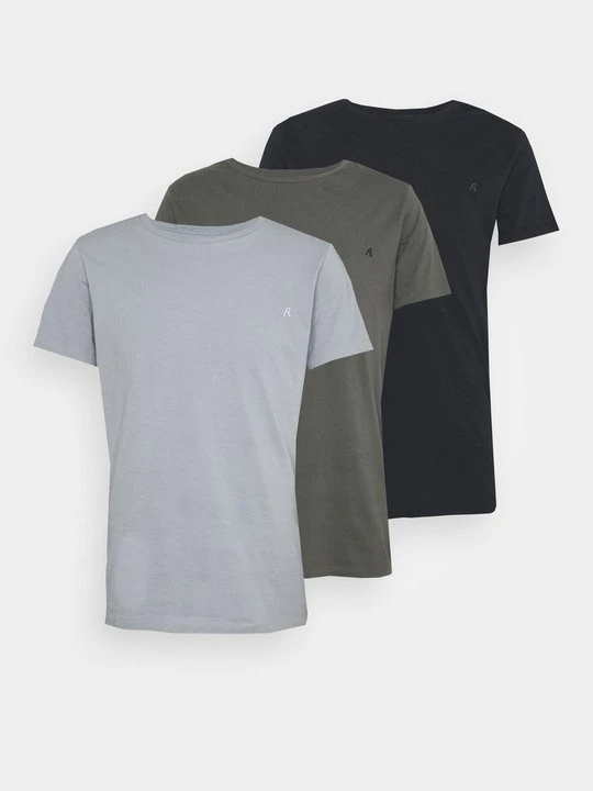 Zdjęcie produktu T-shirt basic Replay granatowy