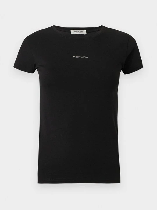 Zdjęcie produktu T-shirt basic Replay czarny