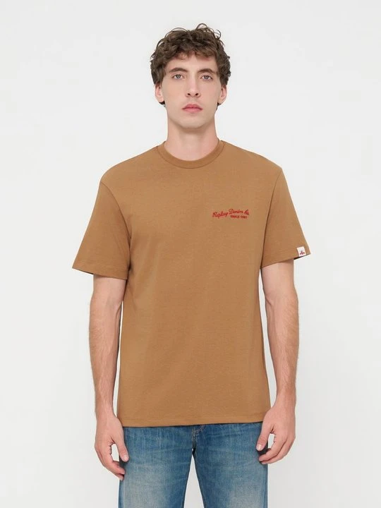Zdjęcie produktu T-shirt basic Replay żółty melanż