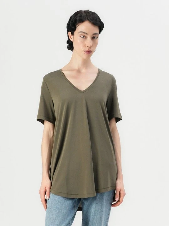 Zdjęcie produktu T-shirt basic RIANI oliwkowy