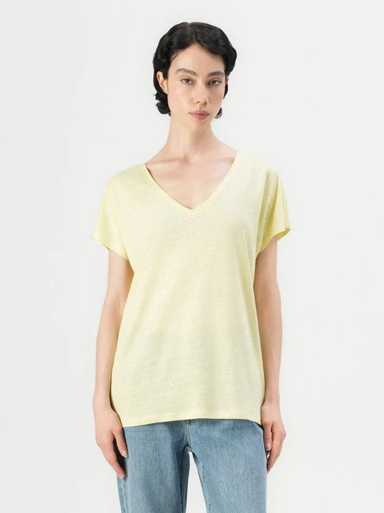 Zdjęcie produktu T-shirt basic RIANI żółty