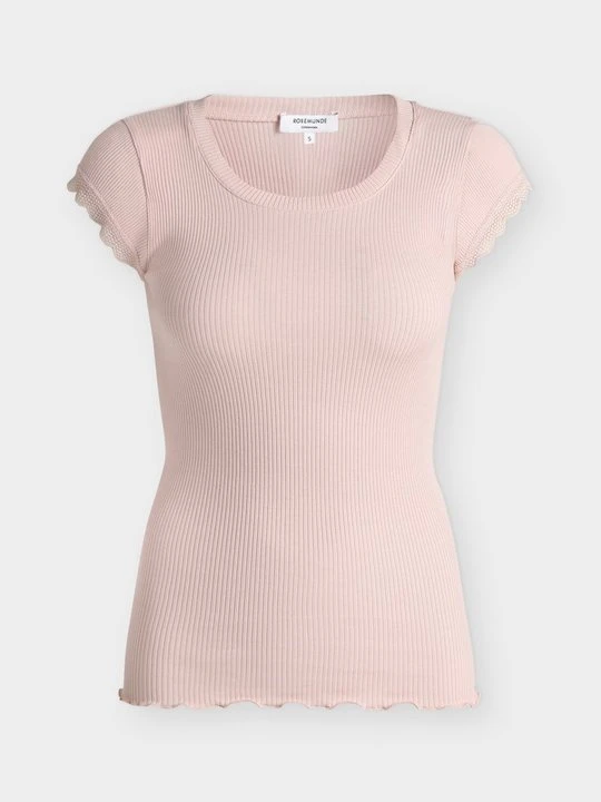 Zdjęcie produktu T-shirt basic Rosemunde jasnoróżowy
