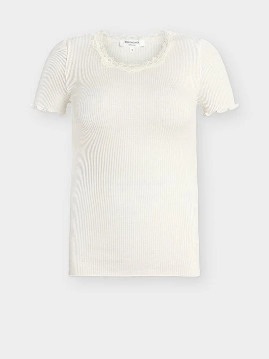 Zdjęcie produktu T-shirt basic Rosemunde mleczny