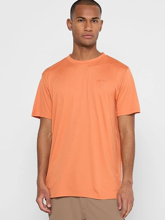 Zdjęcie produktu T-shirt basic Rossignol pomarańczowy