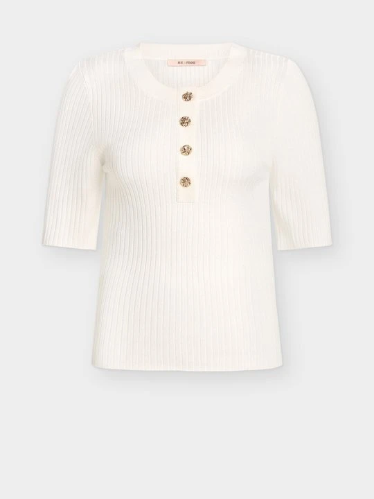Zdjęcie produktu T-shirt basic Rue De Femme biały