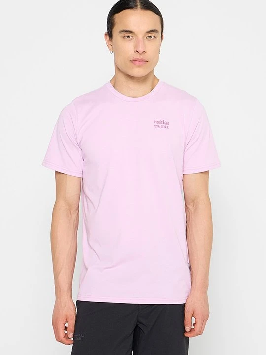 Zdjęcie produktu T-shirt basic Rukka jasnoróżowy