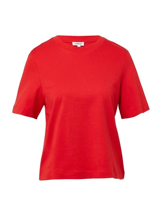 Zdjęcie produktu T-shirt basic s.Oliver jasnoczerwony