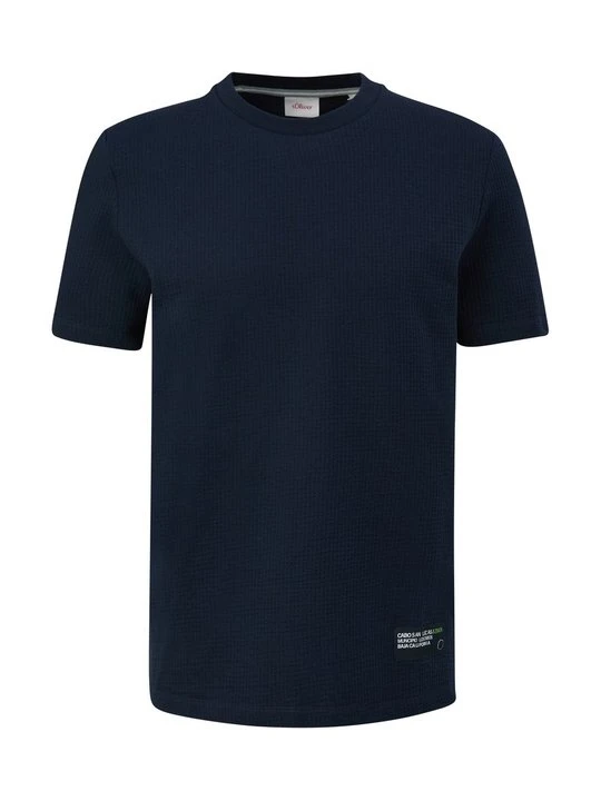 Zdjęcie produktu T-shirt basic s.Oliver granatowy