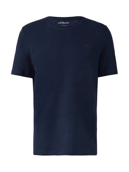 Zdjęcie produktu T-shirt basic s.Oliver ciemnozielony