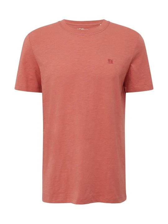 Zdjęcie produktu T-shirt basic s.Oliver koralowy