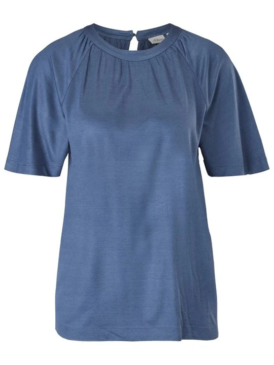 Zdjęcie produktu T-shirt basic s.Oliver niebieski
