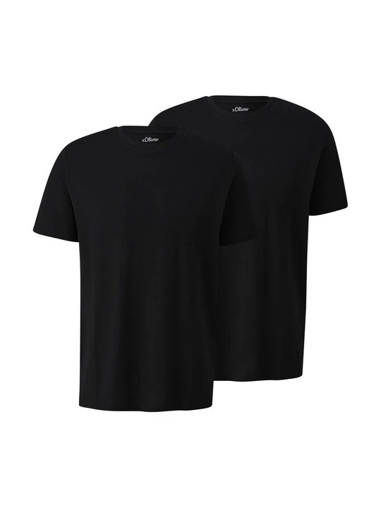 Zdjęcie produktu T-shirt basic s.Oliver czarny