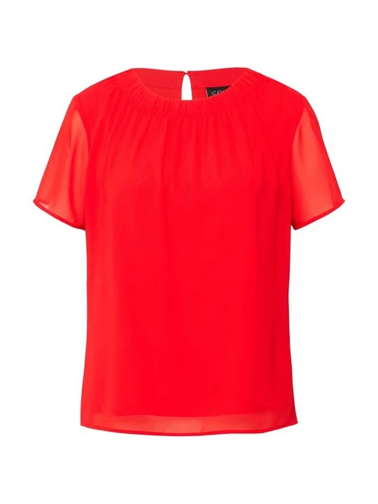 Zdjęcie produktu T-shirt basic s.Oliver czerwony
