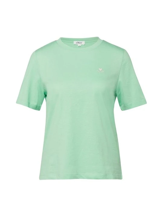 Zdjęcie produktu T-shirt basic s.Oliver miętowy